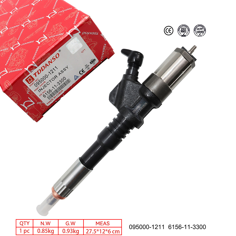 喷油器 095000-1211  6156-11-3300