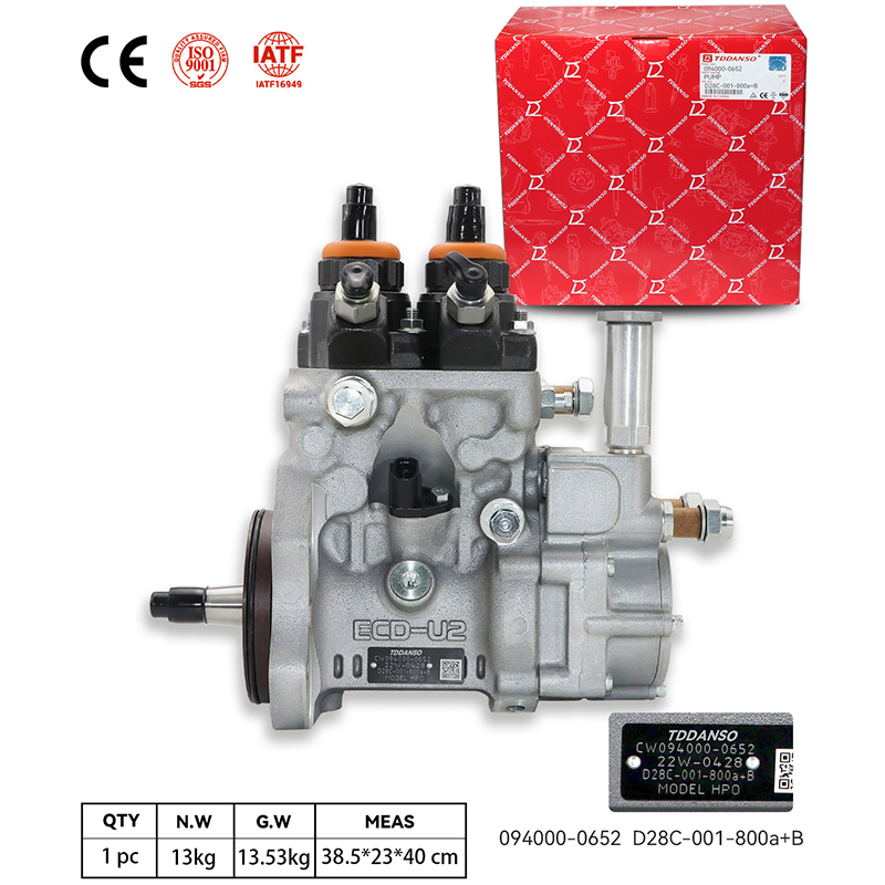 柴油泵 094000-0652 D28C-001-800a+B