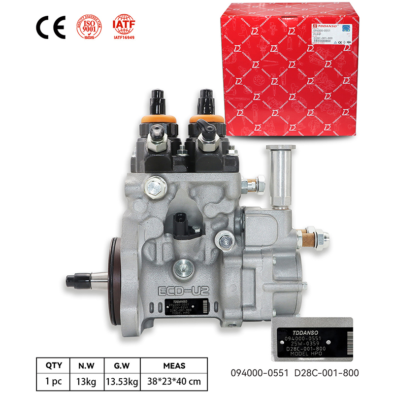 柴油泵 094000-0551 D28C-001-800